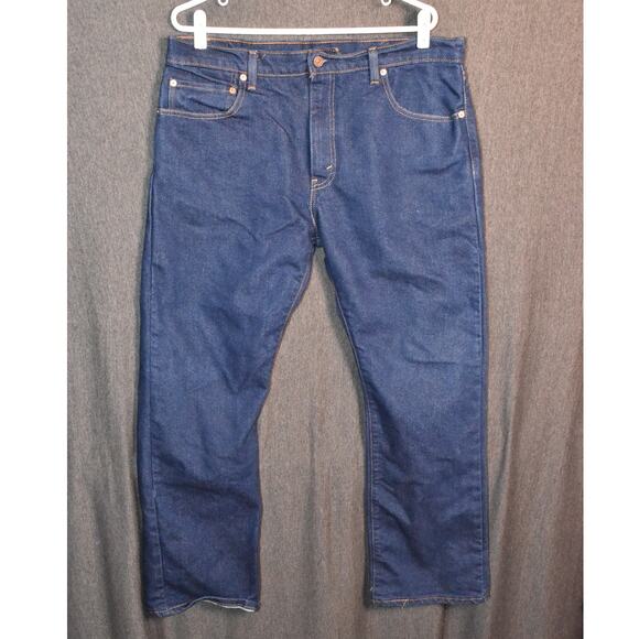 Levi's Men's 38x32 517 Bootcut Dark Blue Western Rodeo Denim Jeans - Picture 1 of 10